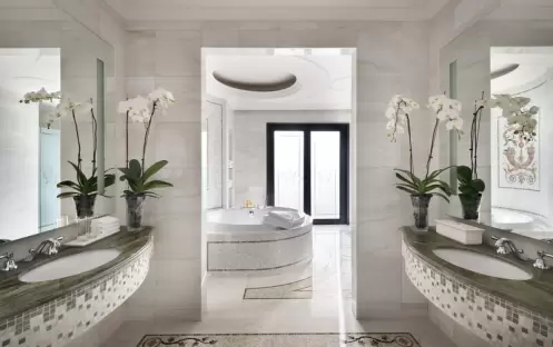 Palazzo Versace Dubai - Signature Suite Washroom Palazzo Versace Dubai - Signature Suite Washroom