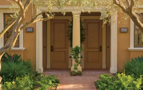 The Resort at Pelican Hill - Garden View Bungalow Entrance The Resort at Pelican Hill - Garden View Bungalow Entrance
