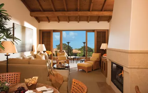 The Resort at Pelican Hill - Garden View Bungalow Suite Detail The Resort at Pelican Hill - Garden View Bungalow Suite Detail