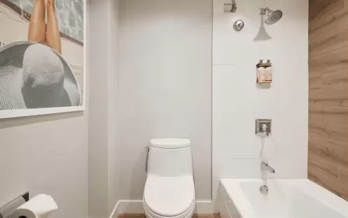 The-Waterfront-Beach-Resort-Oceanfront-1-King-Bed-Bathroom The-Waterfront-Beach-Resort-Oceanfront-1-King-Bed-Bathroom
