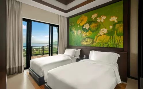 Banyan Tree Lang Co - Three Bedroom Seaview Pool Villa Twin Bedroom Banyan Tree Lang Co - Three Bedroom Seaview Pool Villa Twin Bedroom