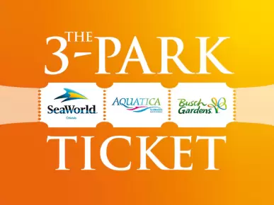 SeaWorld, Aquatica & Busch Gardens 3-Park Ticket SeaWorld, Aquatica & Busch Gardens 3-Park Ticket