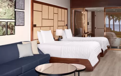 Le Meridien Il Maurice - Beach Bliss Junior Suite Doubles Detail Le Meridien Il Maurice - Beach Bliss Junior Suite Doubles Detail