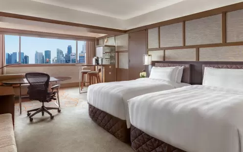 Pan Pacific Singapore - Pacific Club Room Twin Beds Pan Pacific Singapore - Pacific Club Room Twin Beds