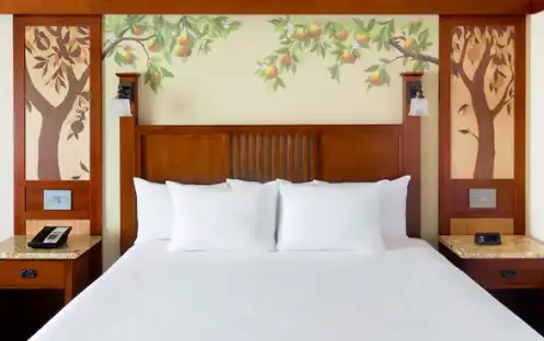 Disney's Grand Californian Hotel & Spa - Pool View Room King Bed Disney's Grand Californian Hotel & Spa - Pool View Room King Bed