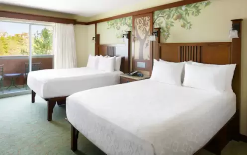 Disney's Grand Californian Hotel & Spa - Pool View Room Disney's Grand Californian Hotel & Spa - Pool View Room