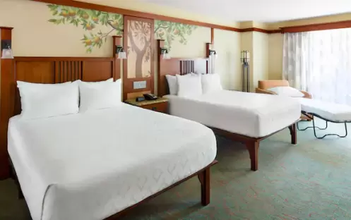 Disney's Grand Californian Hotel & Spa - Standard View Room Detail Disney's Grand Californian Hotel & Spa - Standard View Room Detail