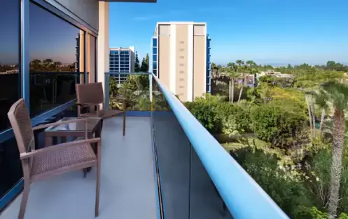 Disneyland Hotel - One Bedroom Family Suite Balcony Disneyland Hotel - One Bedroom Family Suite Balcony