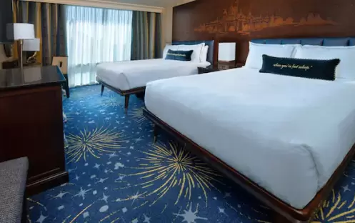 Disneyland Hotel - One Bedroom Family Suite Bedroom Disneyland Hotel - One Bedroom Family Suite Bedroom