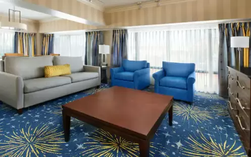 Disneyland Hotel - Two Bedroom Family Suite Living Room Disneyland Hotel - Two Bedroom Family Suite Living Room