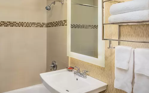 San Diego - Bahia Resort - Courtyard Garden View Room Washroom San Diego - Bahia Resort - Courtyard Garden View Room Washroom