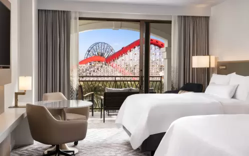 Park View, Guest room, 2 Queens, Balcony Park View, Guest room, 2 Queens, Balcony