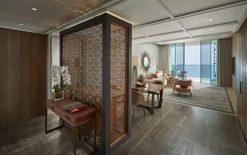 Mandarin Oriental Jumeirah - Two Bedroom Sea View Suite Full Room View Mandarin Oriental Jumeirah - Two Bedroom Sea View Suite Full Room View