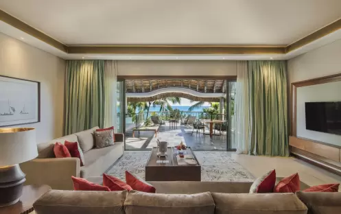 Royal Palm Beachcomber Luxury - Rooms - Presidential Suite Living Royal Palm Beachcomber Luxury - Rooms - Presidential Suite Living