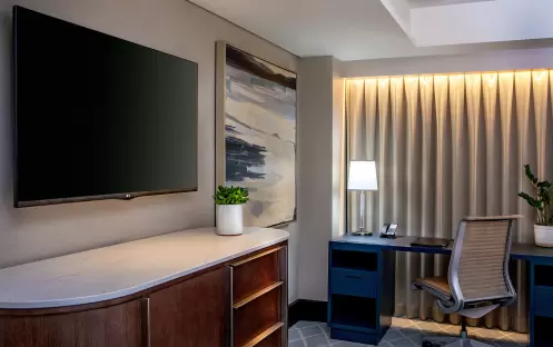 Intercontinental Boston - Water View Room Tv Intercontinental Boston - Water View Room Tv