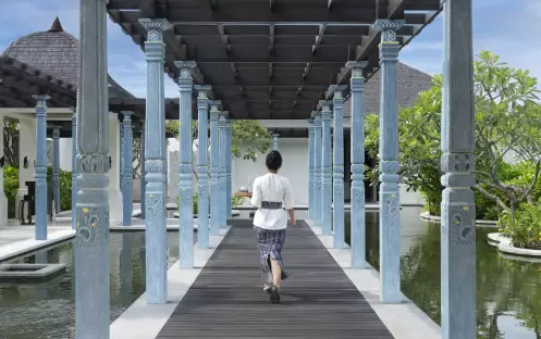 Jumeirah Bali - Segaran Dining Terrace Entrance