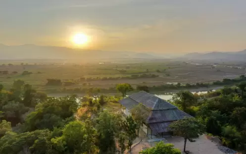 The Bush Camp_Restaurant Ariel The Bush Camp_Restaurant Ariel