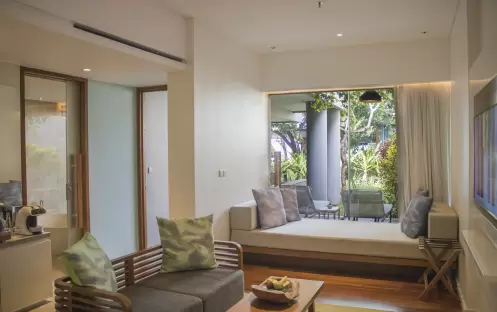Heavenly Pool Suite - Living-room Heavenly Pool Suite - Living-room