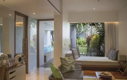 Heavenly Pool Suite - Living-room 2 Heavenly Pool Suite - Living-room 2