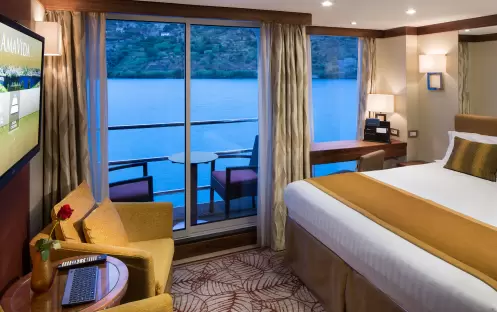 AmaWaterways AmaVida Accommodation Balcony Stateroom 1 AmaWaterways AmaVida Accommodation Balcony Stateroom 1