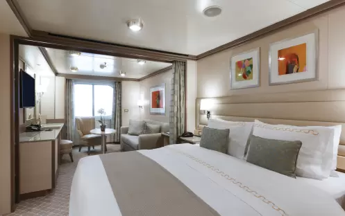 Silversea - Silver Spirit - Accommodation - Vista Suite 4