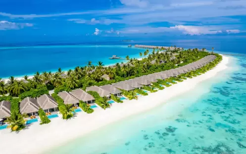 Family Beach Villa With Pool - Aerial Family Beach Villa With Pool - Aerial