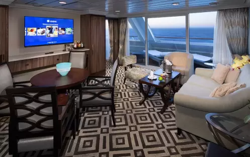 Azamara Club Cruises Azamara Quest Club World Owner Suite Lounge Azamara Club Cruises Azamara Quest Club World Owner Suite Lounge