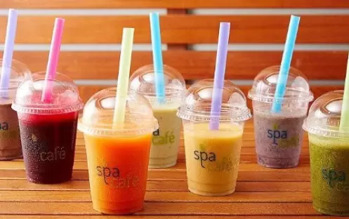 Celebrity Cruises - Celebrity Millennium - Spa Cafe & Juice bar smoothies Celebrity Cruises - Celebrity Millennium - Spa Cafe & Juice bar smoothies