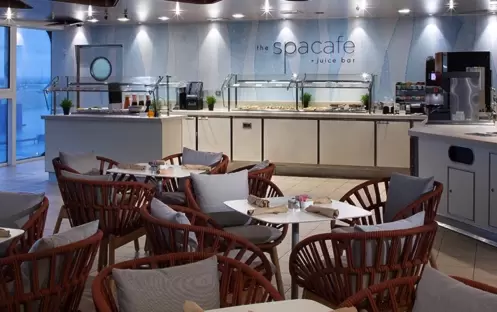 Celebrity Cruises Spa Cafe and Juice Bar Celebrity Cruises Spa Cafe and Juice Bar