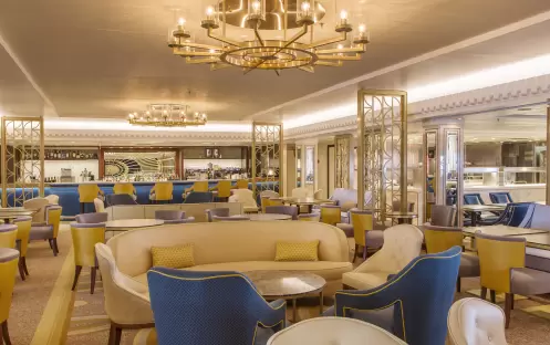 Cunard Line QM2 Carinthia Lounge Cunard Line QM2 Carinthia Lounge