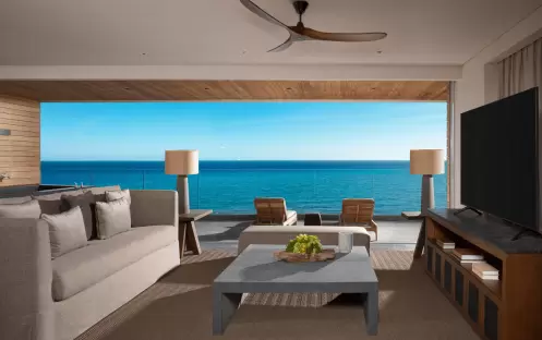 Panoramic Suite Ocean Front Living Panoramic Suite Ocean Front Living