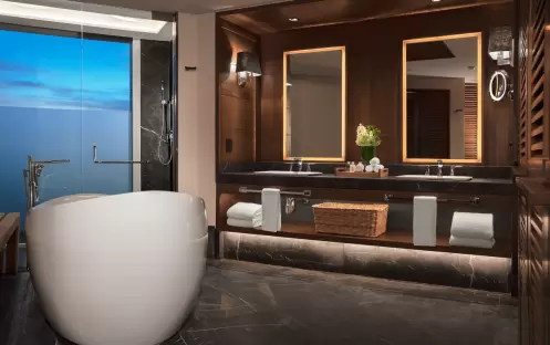 Panoramic Suite Ocean Front Bathroom Panoramic Suite Ocean Front Bathroom