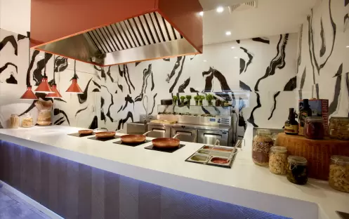 Paparazzi Restaurant, Bar & Lounge Pasta Cooking Station Paparazzi Restaurant, Bar & Lounge Pasta Cooking Station