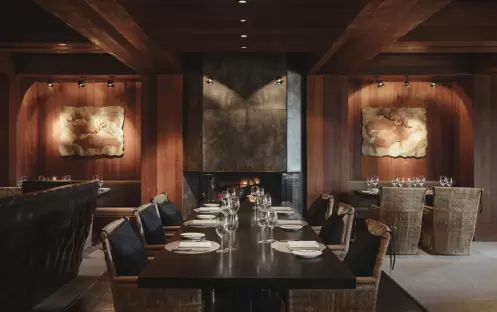 Amangani Dining Interior Amangani Dining Interior