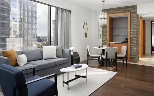 One-Bedroom Suite Living One-Bedroom Suite Living