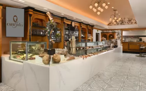 Cafe Julie's Interior Cafe Julie's Interior