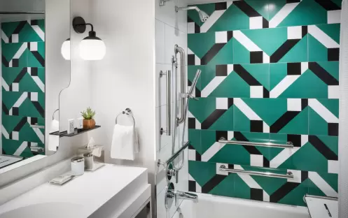ADA Accessible Suites Bathroom ADA Accessible Suites Bathroom