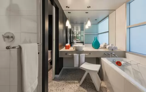 Hotel Valley Ho - Cabana King Double Bathroom Hotel Valley Ho - Cabana King Double Bathroom