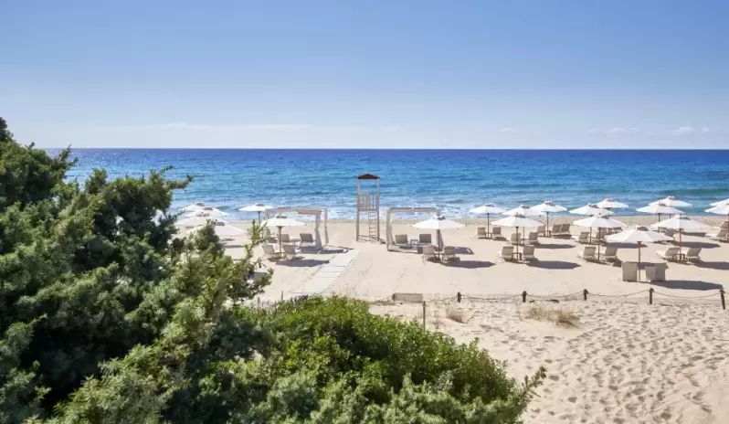 Baia di Chia Resort Sardinia, Beach Baia di Chia Resort Sardinia, Beach