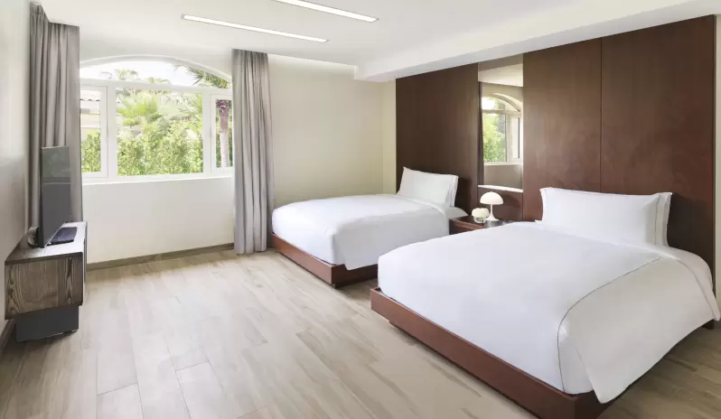 Rabdan Villa Twin Bedroom - The Ritz-Carlton Abu Dhabi, Grand Canal Rabdan Villa Twin Bedroom - The Ritz-Carlton Abu Dhabi, Grand Canal
