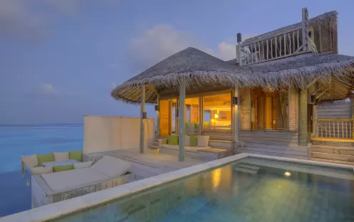 Laamu Water Villa with Pool exterior_001 Laamu Water Villa with Pool exterior_001