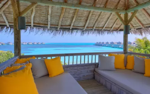 Two-Bedroom Lagoon Beach Villa with Pool viewing deck Two-Bedroom Lagoon Beach Villa with Pool viewing deck