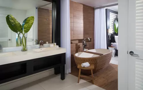 S Hotel Jamaica - Ocean View Junior Suite Double Bathroom S Hotel Jamaica - Ocean View Junior Suite Double Bathroom