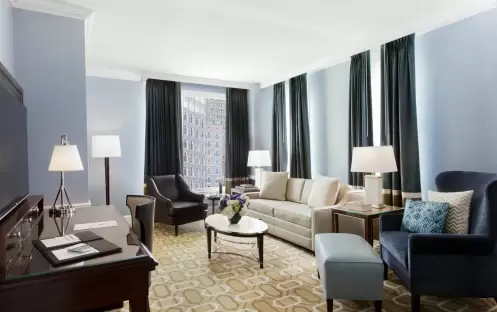 Boston Harbor Hotel  - Suite Living Room Boston Harbor Hotel  - Suite Living Room