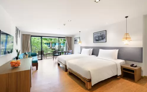 Deluxe Garden Balcony Twin Beds Deluxe Garden Balcony Twin Beds