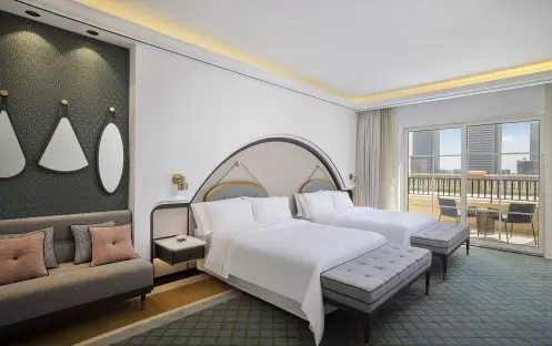Westin Dubai Mina Seyahi Beach Resort & Marina_Deluxe Skyline_Bedroom Twin Westin Dubai Mina Seyahi Beach Resort & Marina_Deluxe Skyline_Bedroom Twin
