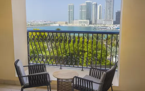 Westin Dubai Mina Seyahi Beach Resort & Marina_Westin Club Sea_Balcony Westin Dubai Mina Seyahi Beach Resort & Marina_Westin Club Sea_Balcony