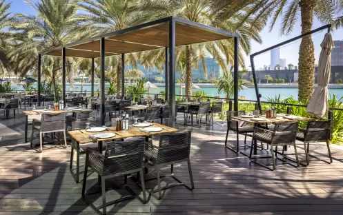 Prego' s Terrace at Beach Rotana Abu Dhabi Prego' s Terrace at Beach Rotana Abu Dhabi