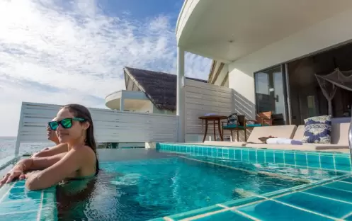 Centara Grand Island Maldives - Club Sunset Overwater Pool Villa - Private Pool Centara Grand Island Maldives - Club Sunset Overwater Pool Villa - Private Pool