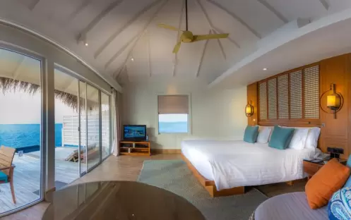 Centara Grand Island Maldives - Sunset Overwater Villa - Bedroom Centara Grand Island Maldives - Sunset Overwater Villa - Bedroom